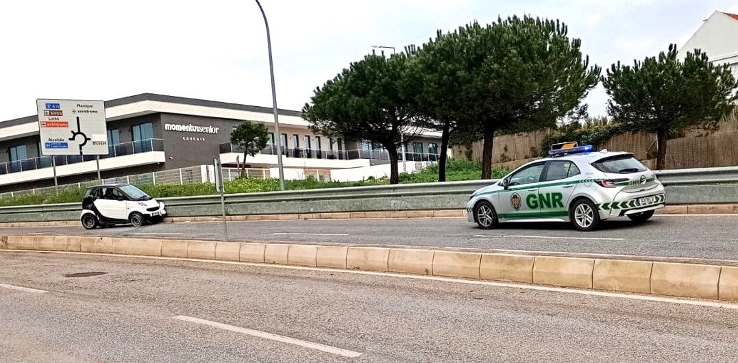 DESPISTE em Alcoitão faz um ferido