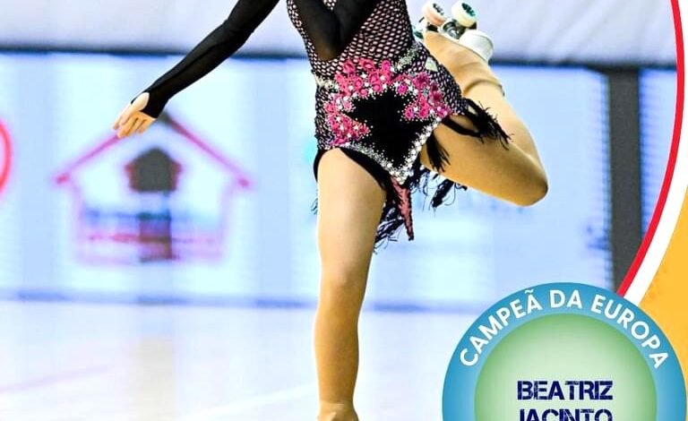 BEATRIZ Jacinto sagra-se aos 13 anos Campeã da Europa de Patinagem Artística Solo Dance