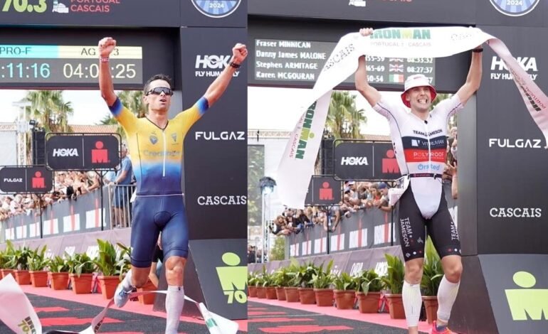 ATLETA do Estoril Praia e britânico vencem provas do Ironman