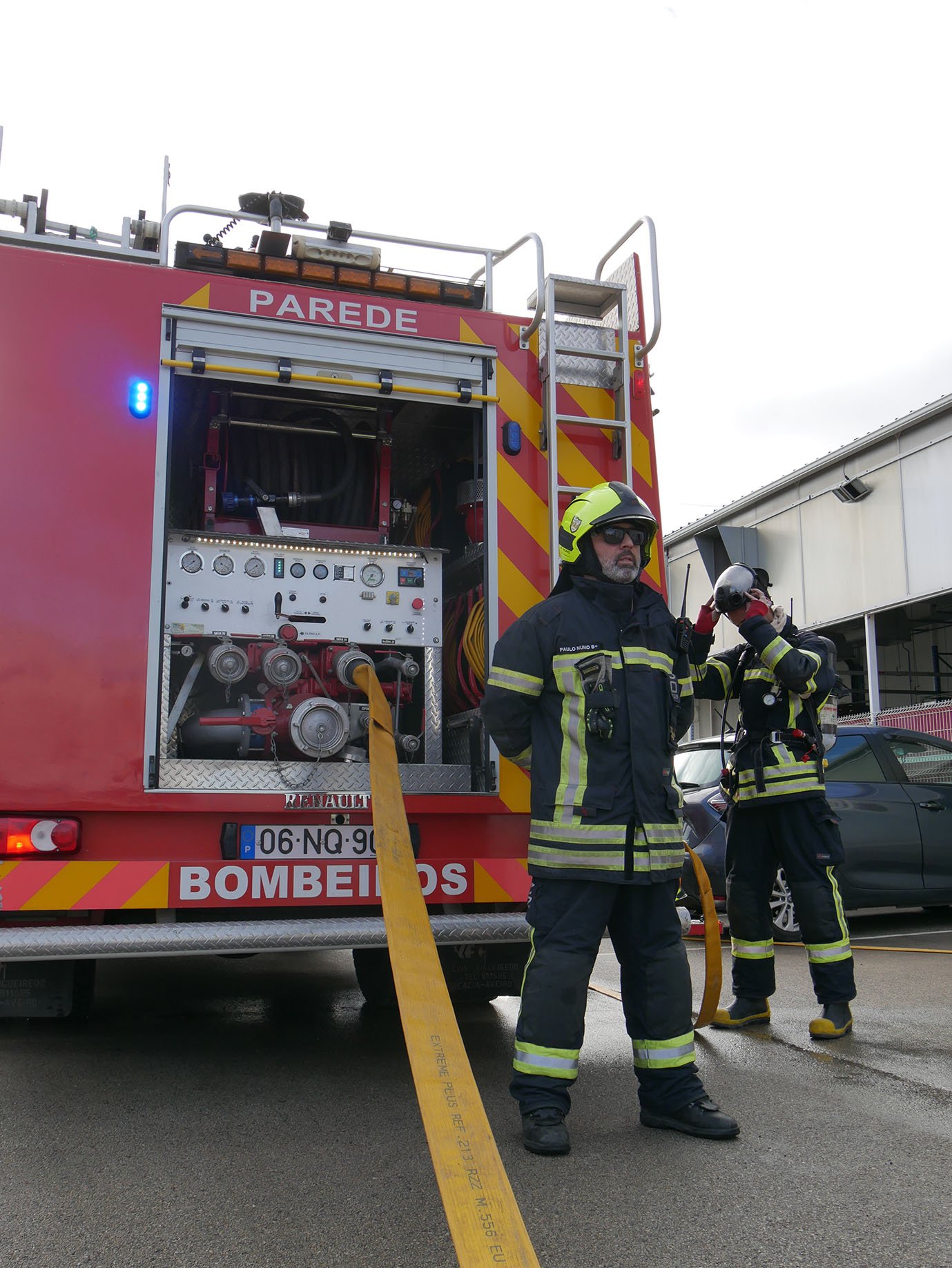 FUGA em conduta de gás levou à evacuação de 3 edifícios na Parede