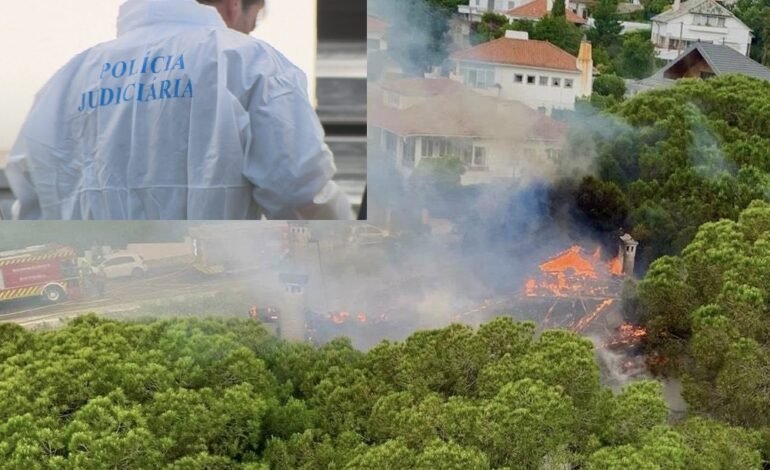 PJ investiga segundo incêndio em 3 dias em moradia devoluta no Estoril