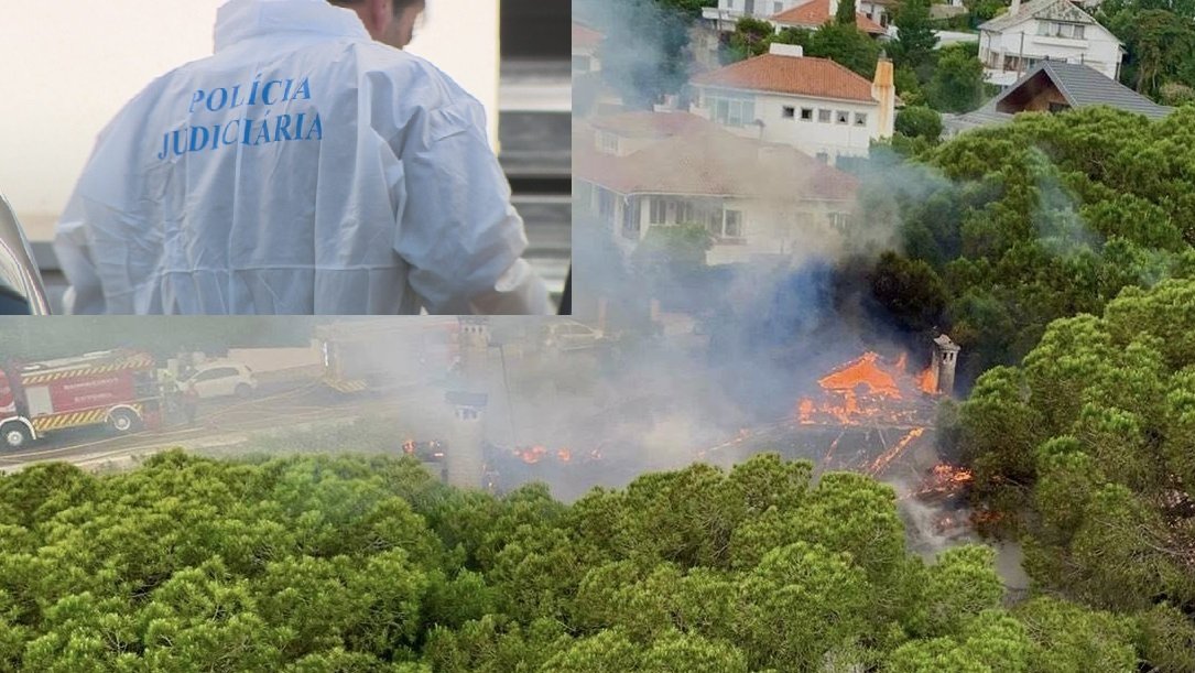 PJ investiga segundo incêndio em 3 dias em moradia devoluta no Estoril