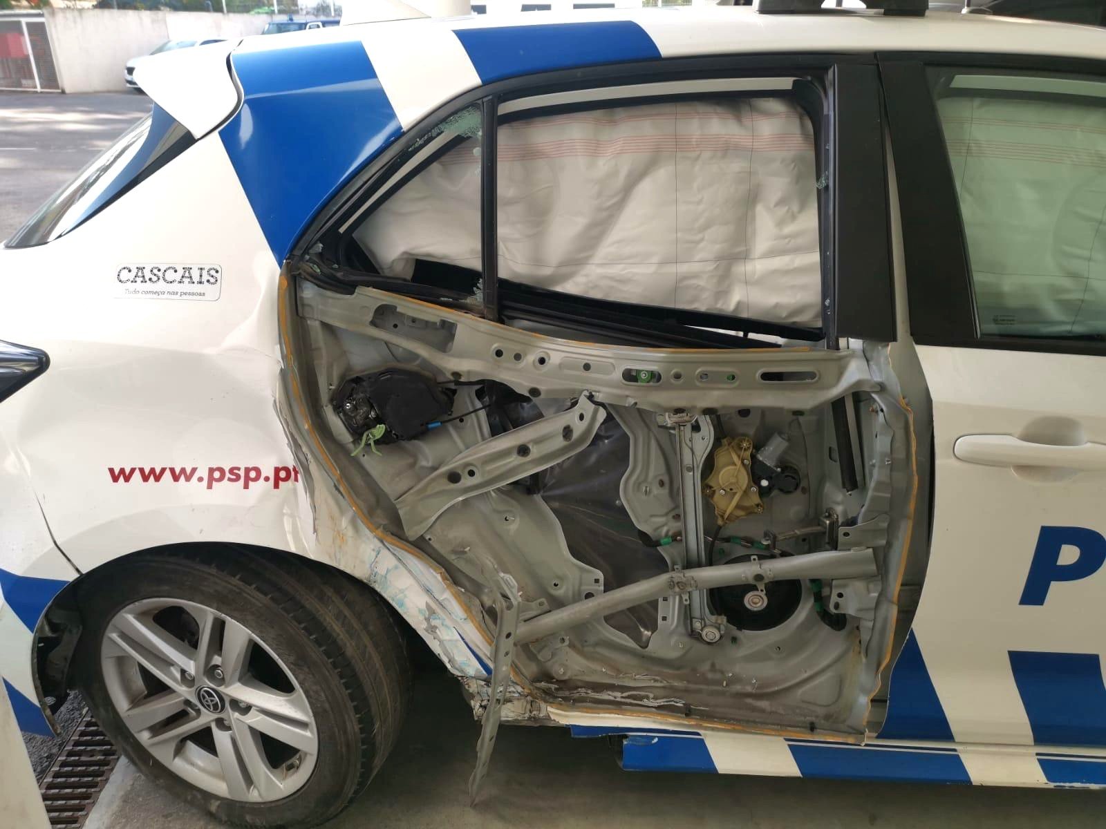 QUATRO agentes da PSP e suspeito feridos em operação para travar fuga de jipe BMW furtado