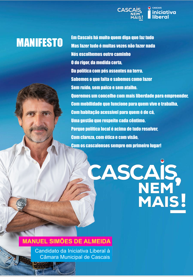 INICIATIVA LIBERAL: Cascais Nem mais!