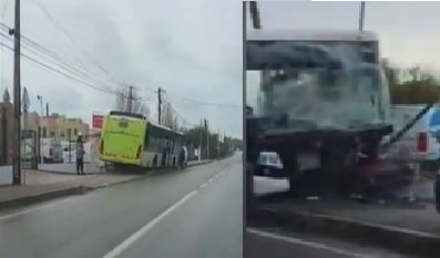 MECÂNICO ferido em despiste de autocarro que estava em manutenção na estrada de Manique
