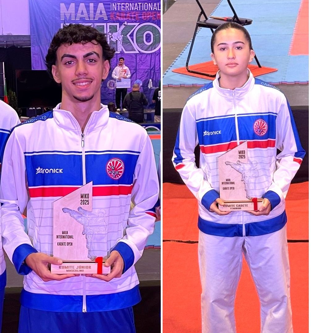 KARATECAS de Alcabideche conquistam Ouro na Maia e viajam para a Liga Juvenil de Veneza