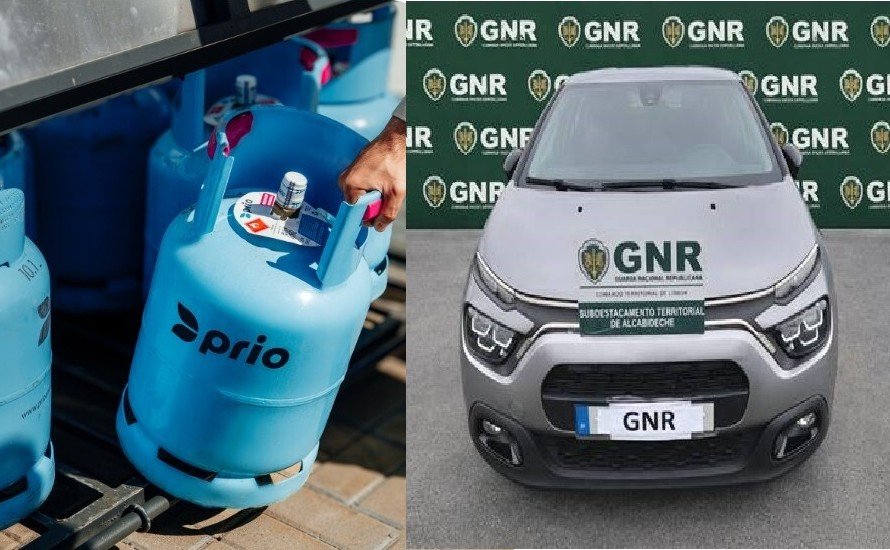 VIDEOVIGILÂNCIA e roupa em carro usado no furto tramam ladrão de botijas de gás