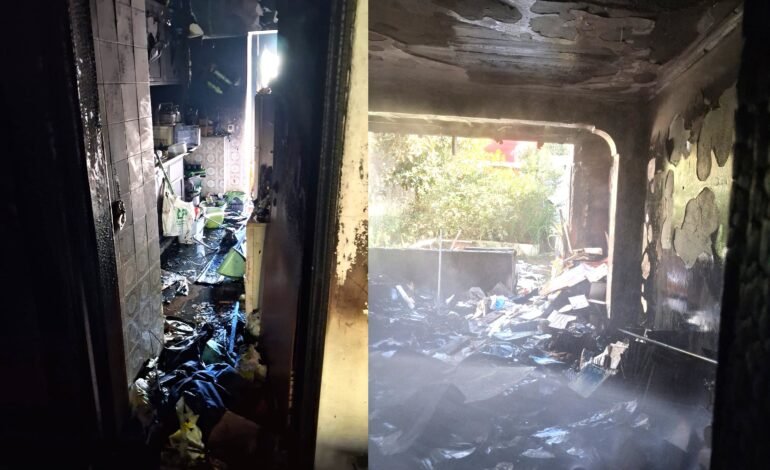 BEATA em lixo acumulado pode ter causado incêndio que destruiu cave no Cobre e fez 7 feridos, dois deles graves