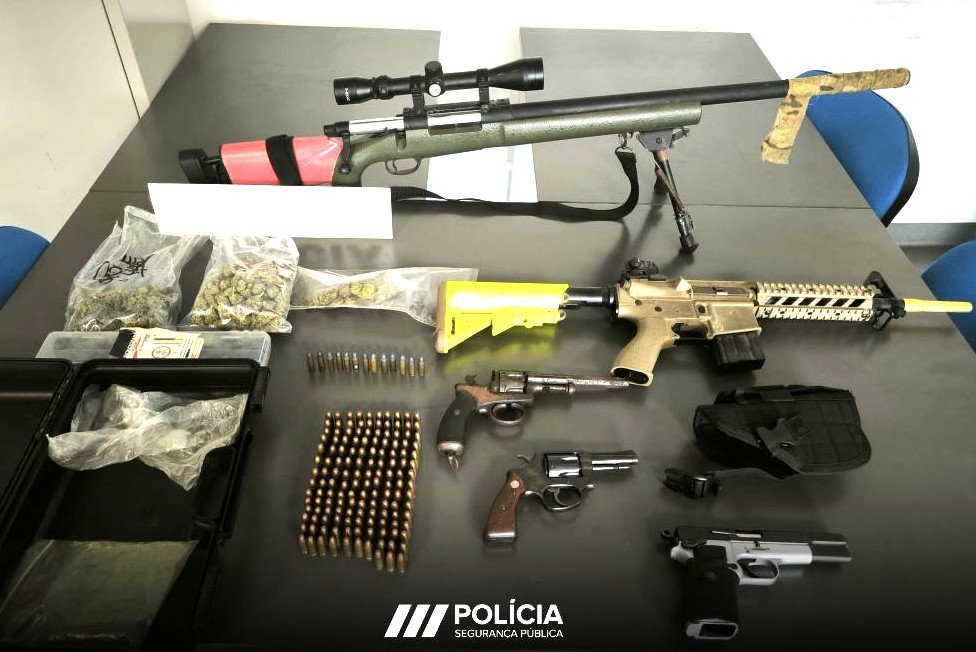 PSP “caçou” 36 armas de fogo no concelho de Cascais em fevereiro